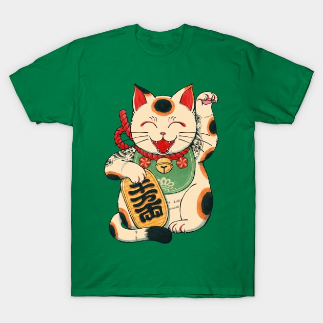 Maneki Neko T-Shirt by Hergyangger